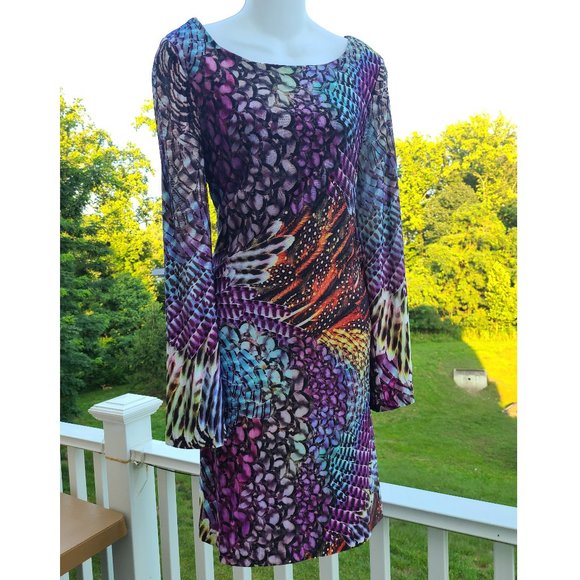 Alberto Makali Dresses Alberto Makali Animal Print Dress Multi